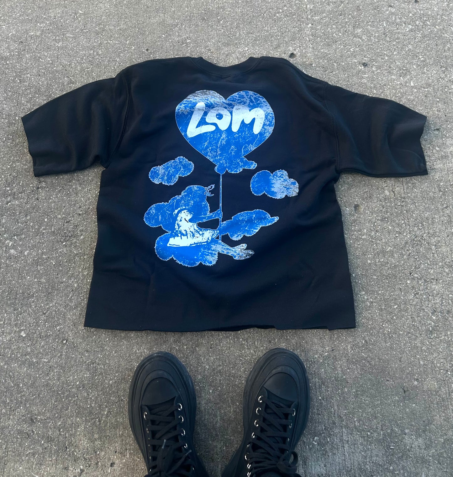 “God’s Angel” Tee - Blue