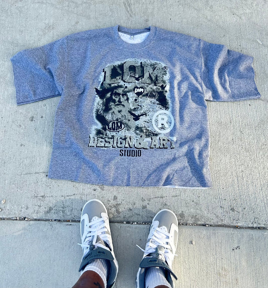 “God’s Angel” Tee - Grey